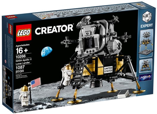 LEGO 10266 - NASA Apollo 11-månelandingsfartøj