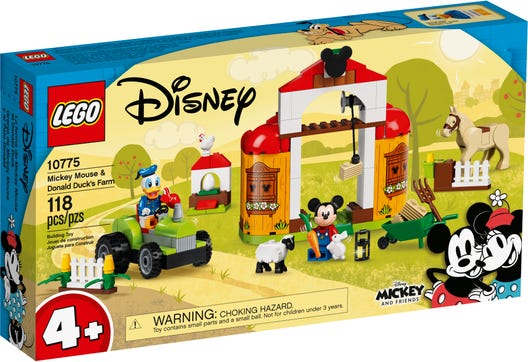 LEGO 10775 - Mickey Mouse og Anders Ands bondegård