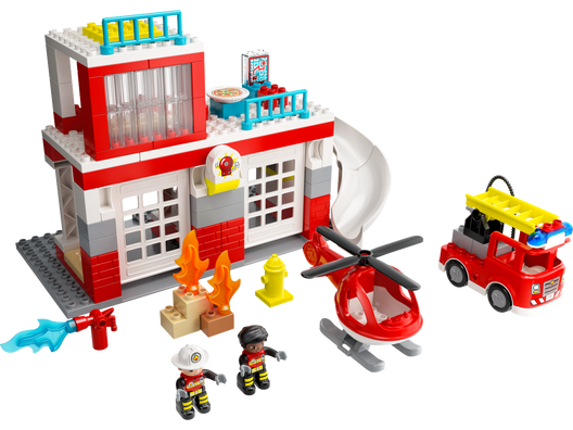 LEGO 10970 - Brandstation og helikopter