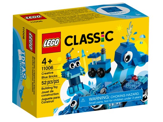 LEGO 11006 - Kreative blå klodser