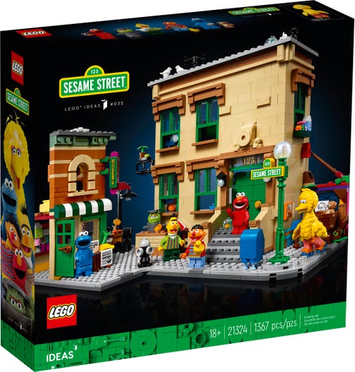 LEGO 21324 - 123 Sesame Street