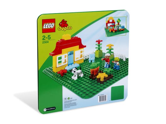 LEGO 2304 - LEGO® DUPLO® Byggeplade - stor