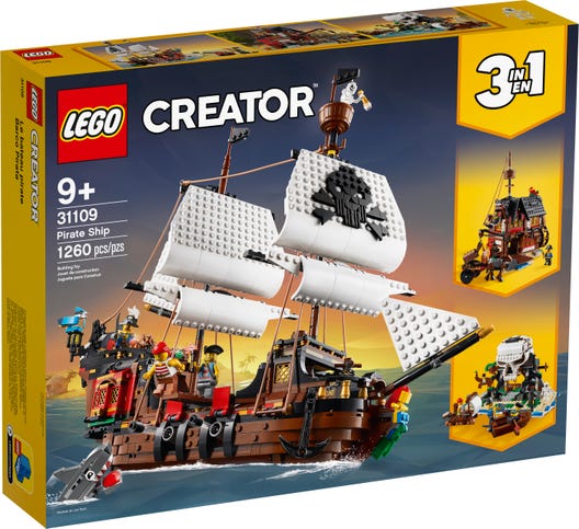 LEGO 31109 - Piratskib