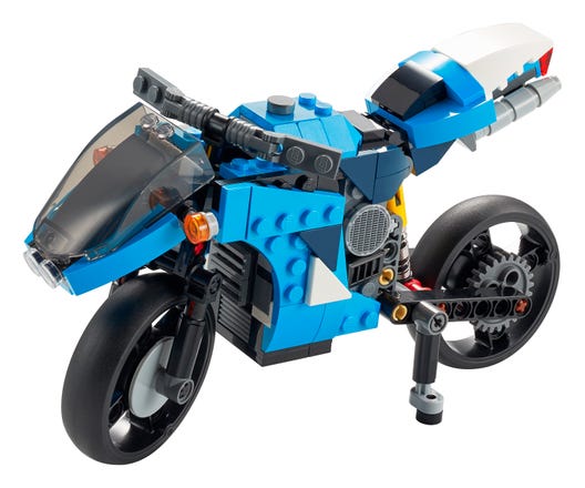 LEGO 31114 - Supermotorcykel