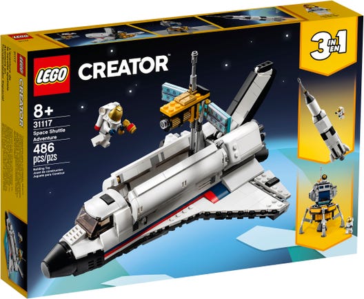 LEGO 31117 - Rumfærge-eventyr
