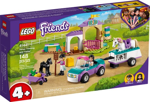 LEGO 41441 - Hestetræning og trailer