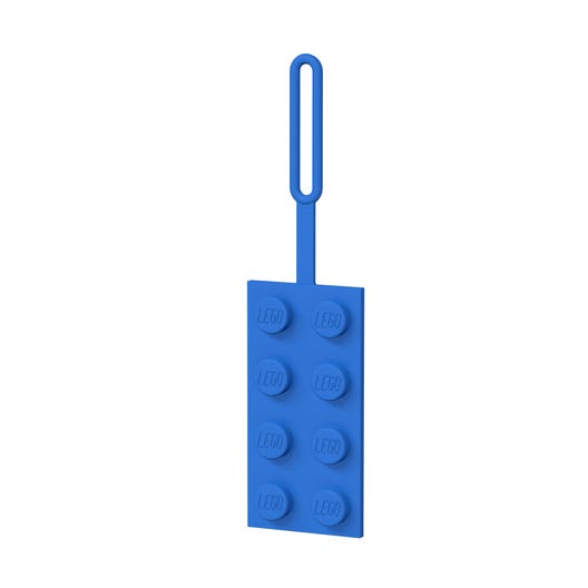 LEGO 5005543 - Blåt 2x4-bagagemærke