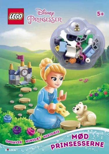 LEGO 5005967 - LEGO® ? Disney Prinsesser Aktivitetsbog med minifigur: Mød prinsesserne