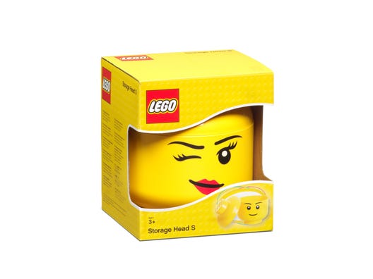 LEGO 5006186 - Opbevaringshoved – lille, blinkende