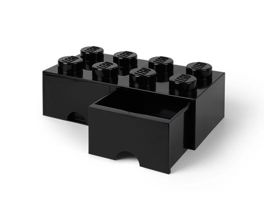LEGO 5006248 - LEGO® 8-knops sort opbevaringsklods med skuffe