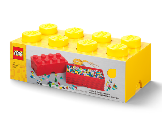 LEGO 5006916 - 8-knops opbevaringsklods – gul