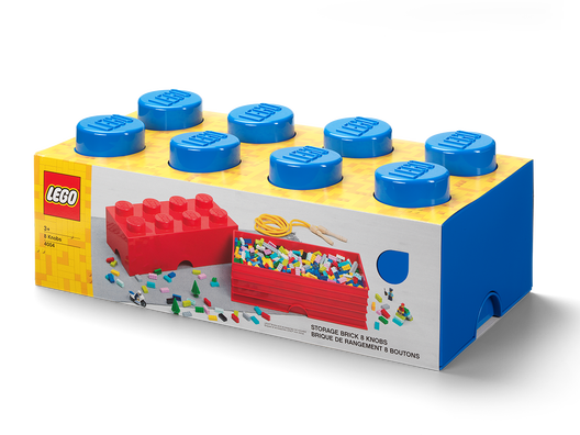 LEGO 5006921 - 8-knops opbevaringsklods – blå