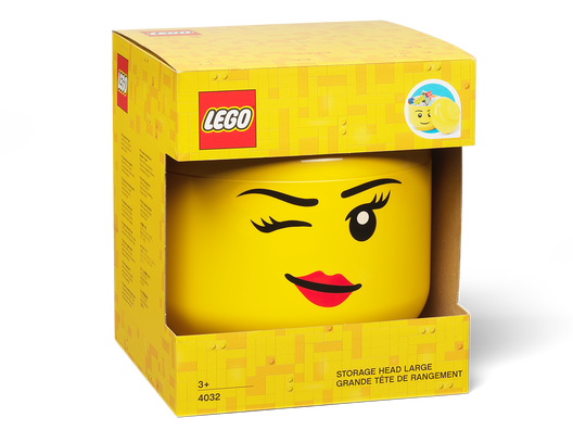 LEGO 5006956 - Opbevaringshoved – stor, blinkende