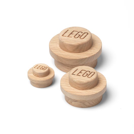LEGO 5007114 - Knagesæt i træ – lys eg
