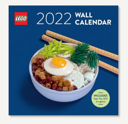 LEGO 5007180 - LEGO® vægkalender 2022