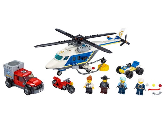 LEGO 60243 - Politihelikopterjagt