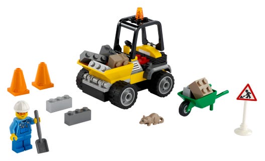 LEGO 60284 - Vejarbejdsvogn