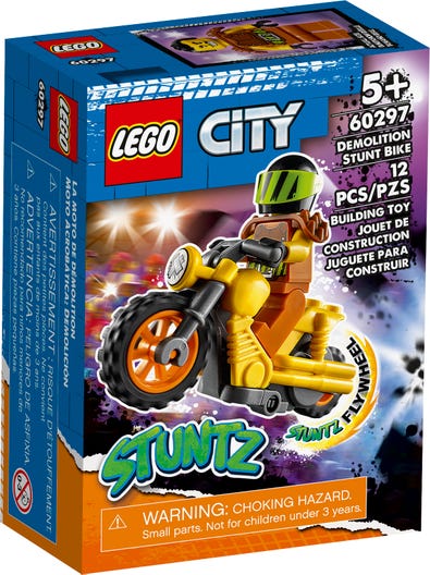 LEGO 60297 - Nedrivnings-stuntmotorcykel