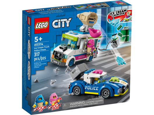 LEGO 60314 - Politijagt med isbil