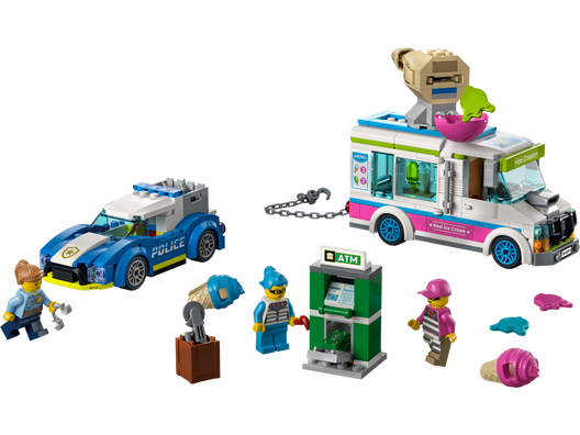 LEGO 60314 - Politijagt med isbil