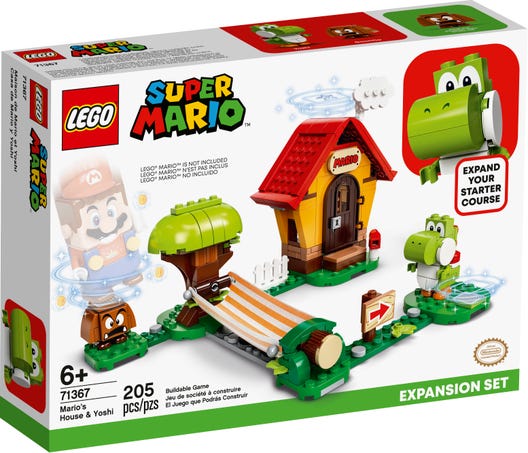 LEGO 71367 - Marios hus og Yoshi – udvidelsessæt