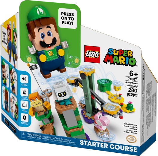 LEGO 71387 - Eventyr med Luigi – startbane