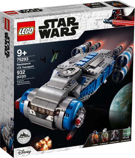 LEGO 75293 - Modstandsbevægelsens I-TS-transportskib