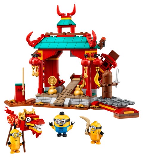 LEGO 75550 - Minions kung fu-kamp