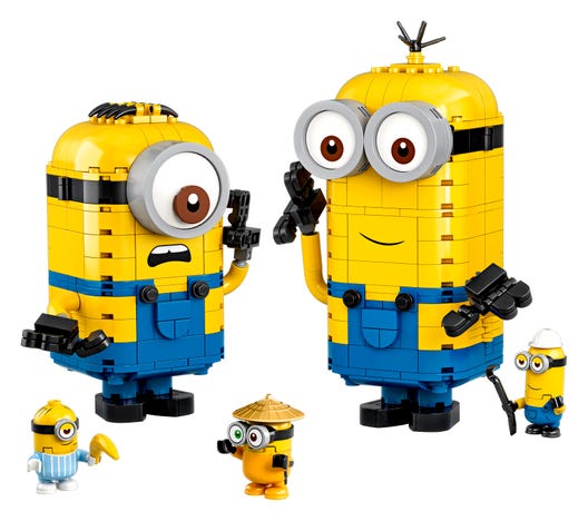 LEGO 75551 - Klodsbyggede Minions og deres tilholdssted