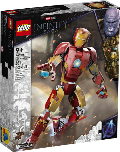 LEGO 76206 - Iron Man-figur