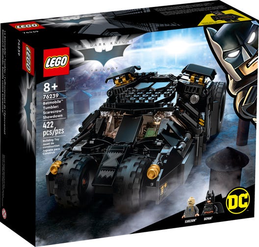 LEGO 76239 - LEGO® DC Batman™ Batmobile™-Tumbler: Opgør med Scarecrow™