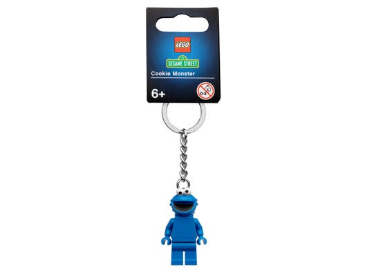 LEGO 854146 - Cookie Monster-nøglering